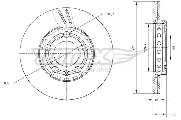 TOMEX Brakes TX 71-09...